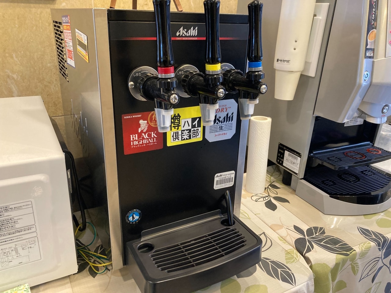 アルコールもございます（有料）